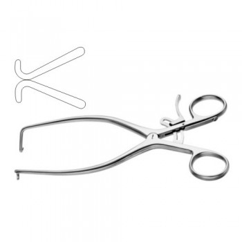 Jackson-Burrows Self Retaining Retractor Stainless Steel, 18.5 cm - 7 1/4"